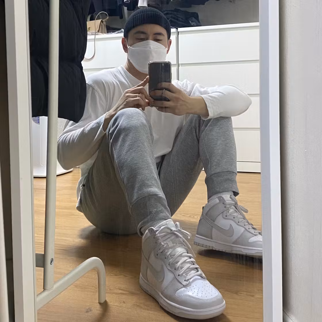 Nike Dunk High 'Vast Grey' 2021 DD1399-100 Nike Dunk High 'Vast Grey' 2021 DD1399-100